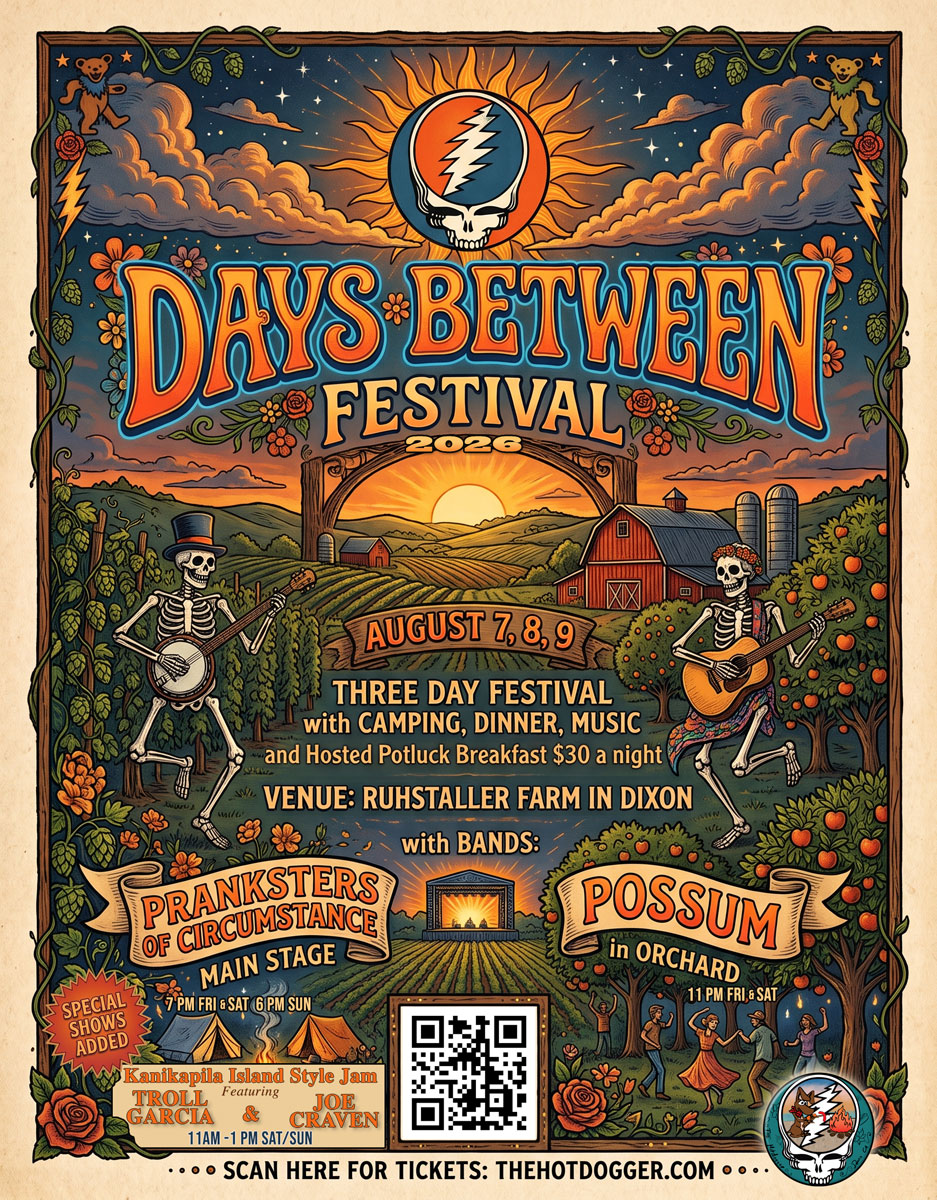 the hotgogger days between festival 2026