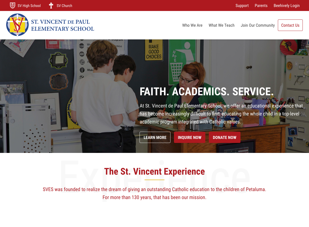 Saint Vincent De Paul Elementary School