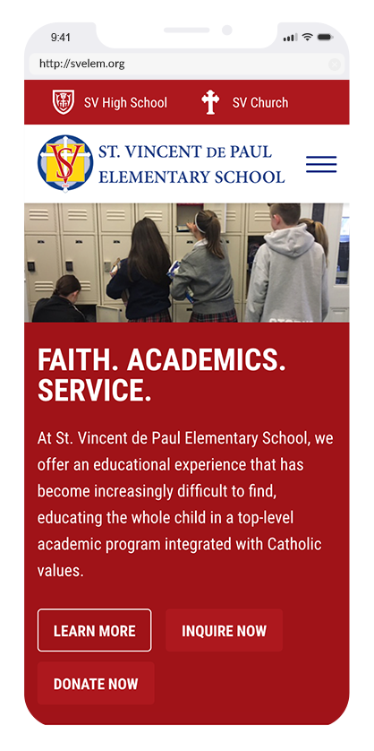 Saint Vincent De Paul Elementary School
