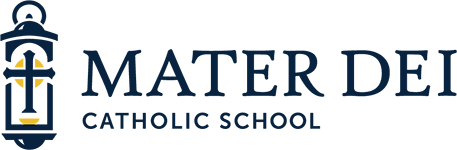 Mater Dei Catholic School logo