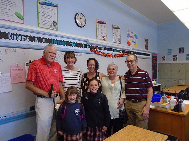 McNichol Family – three generations of SR. students/alumni