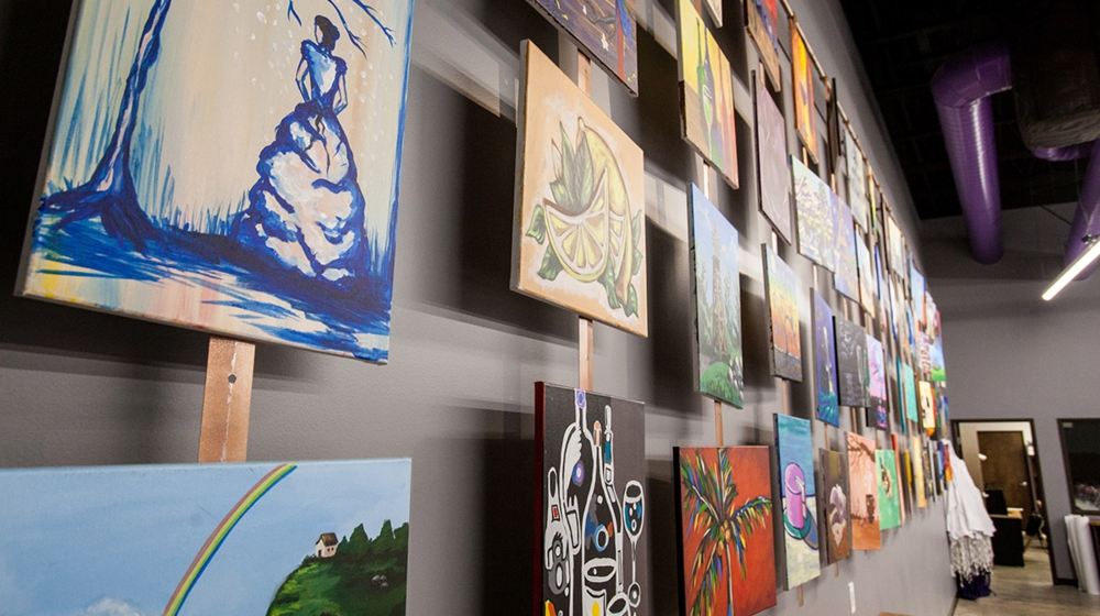 Purple Easel - Experiential Learning Adventure Image
