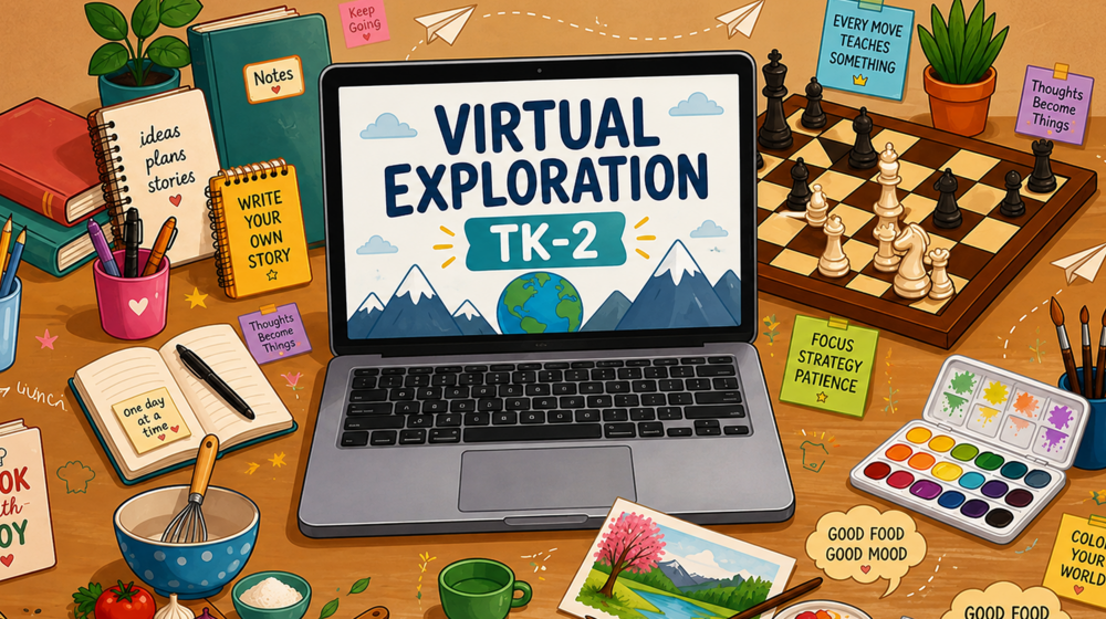 Virtual Exploration Classes (TK-2) Image