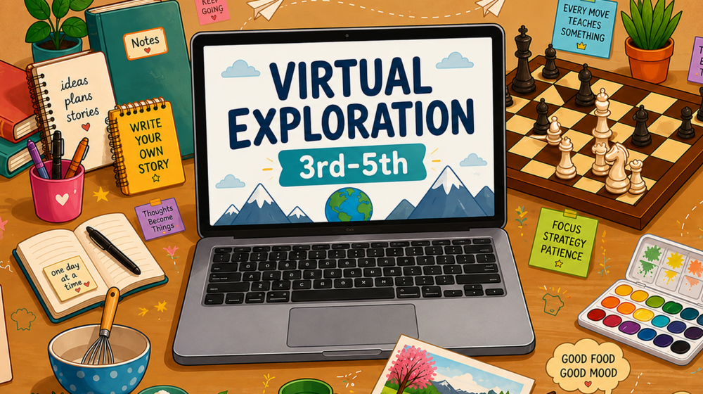 Virtual Exploration Classes (3rd-5th) Image