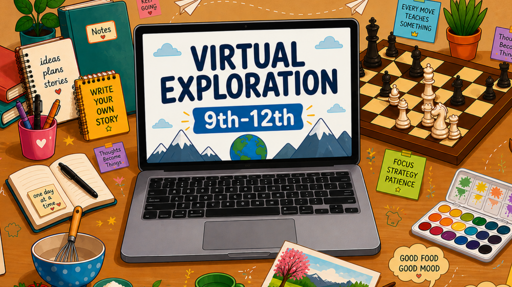 Virtual Exploration Classes (9th-12th) Image