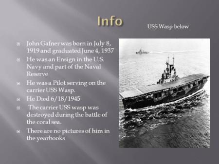John Gafner photos 1