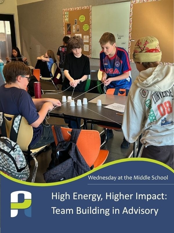 Wednesday at the Middle School: Team Building in Advisory