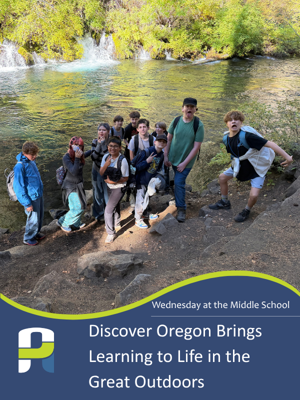 Wednesday at the Middle School: Discover Oregon Brings Learning to Life in the Great Outdoors