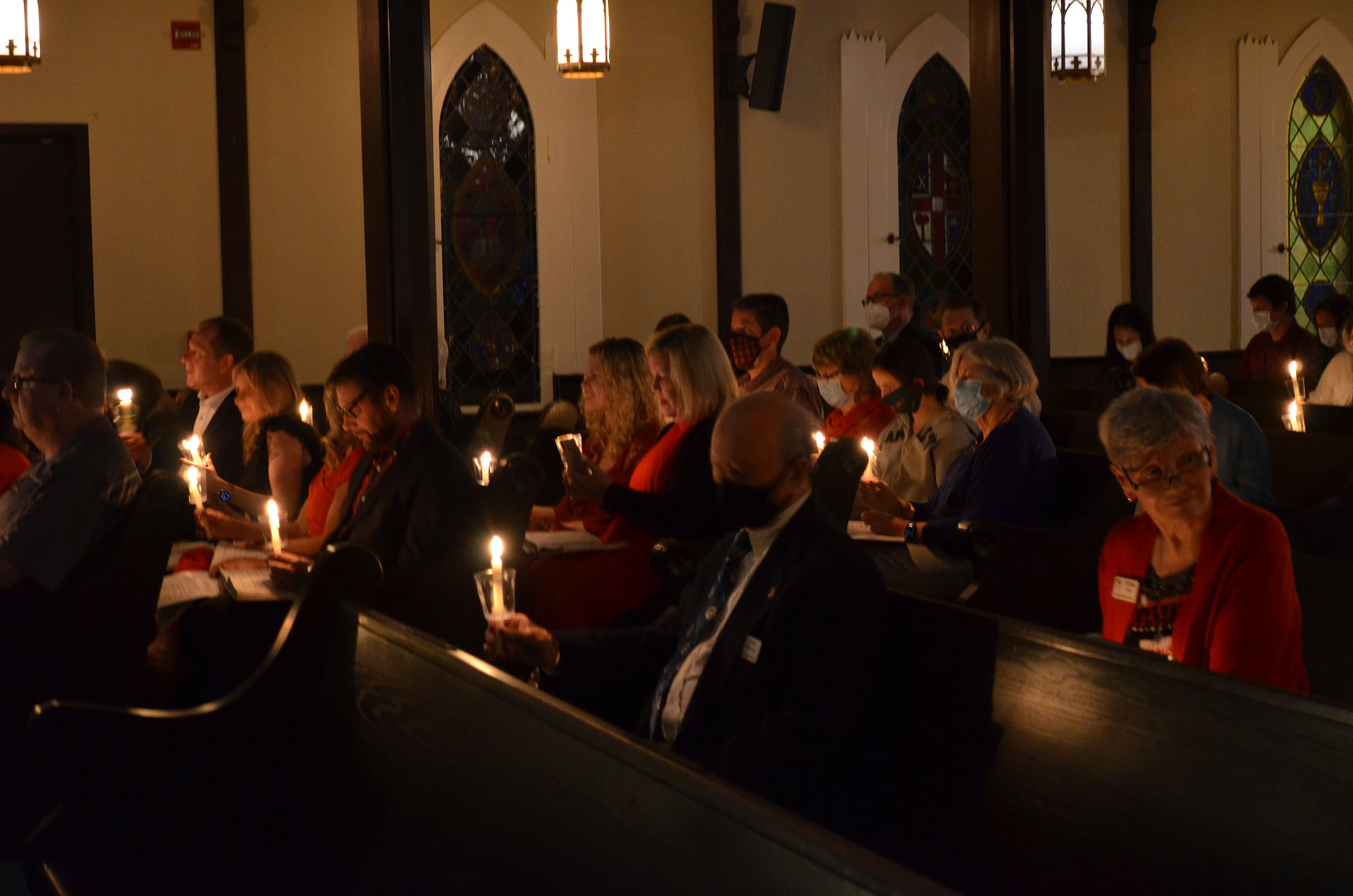 candlelight service image