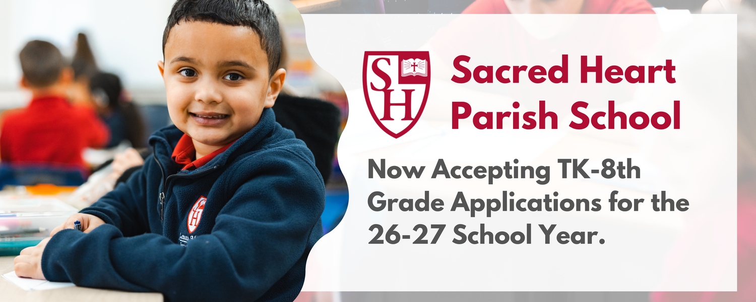 Admissions image for Sacred Heart Parish School