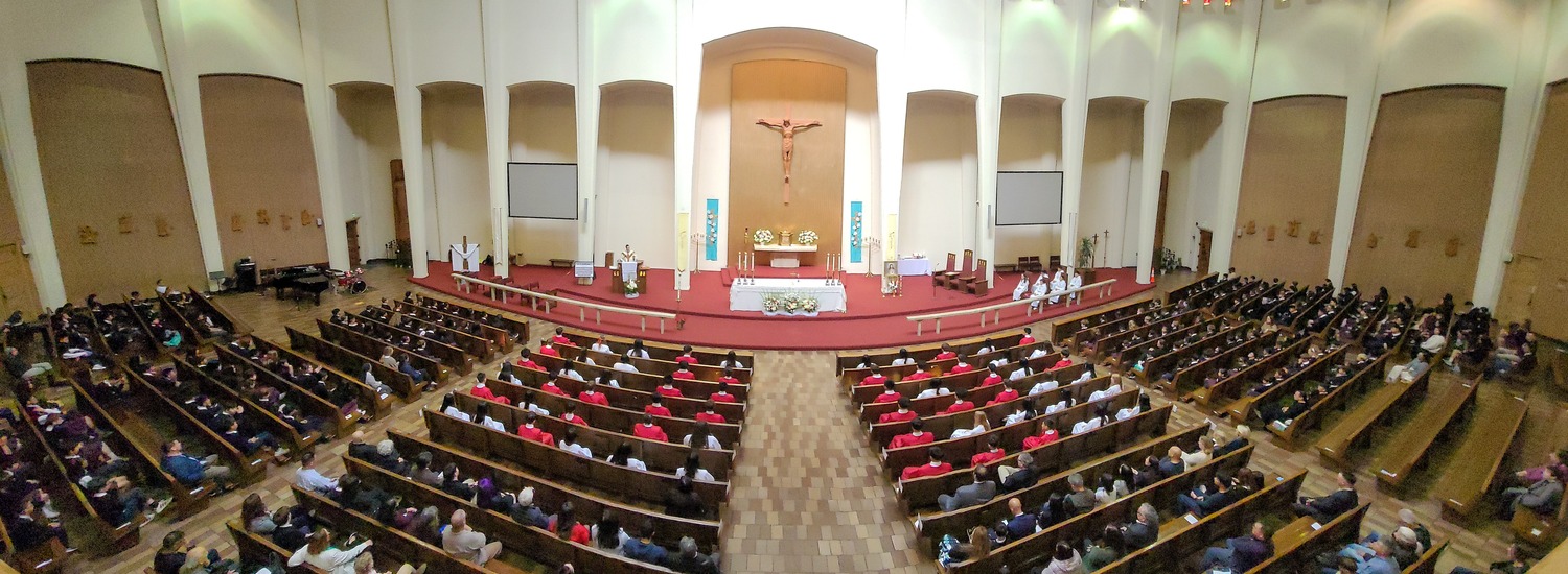 Church wide angle image for Holy Name School
