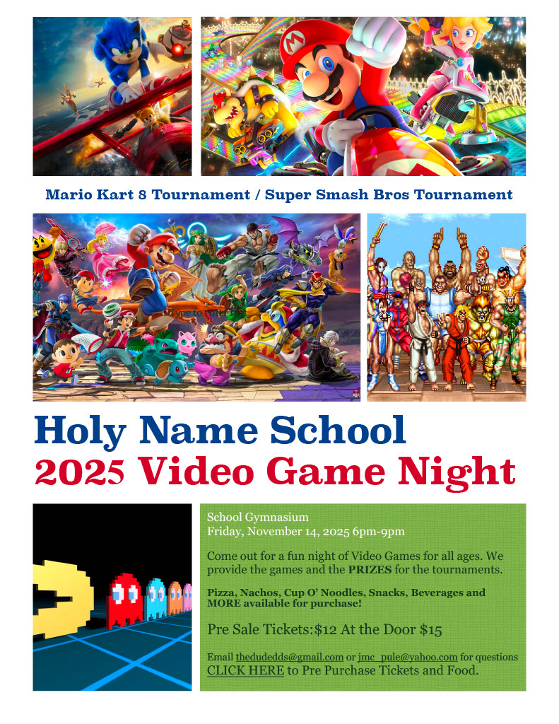 Video Game Night ~ Friday, November 14