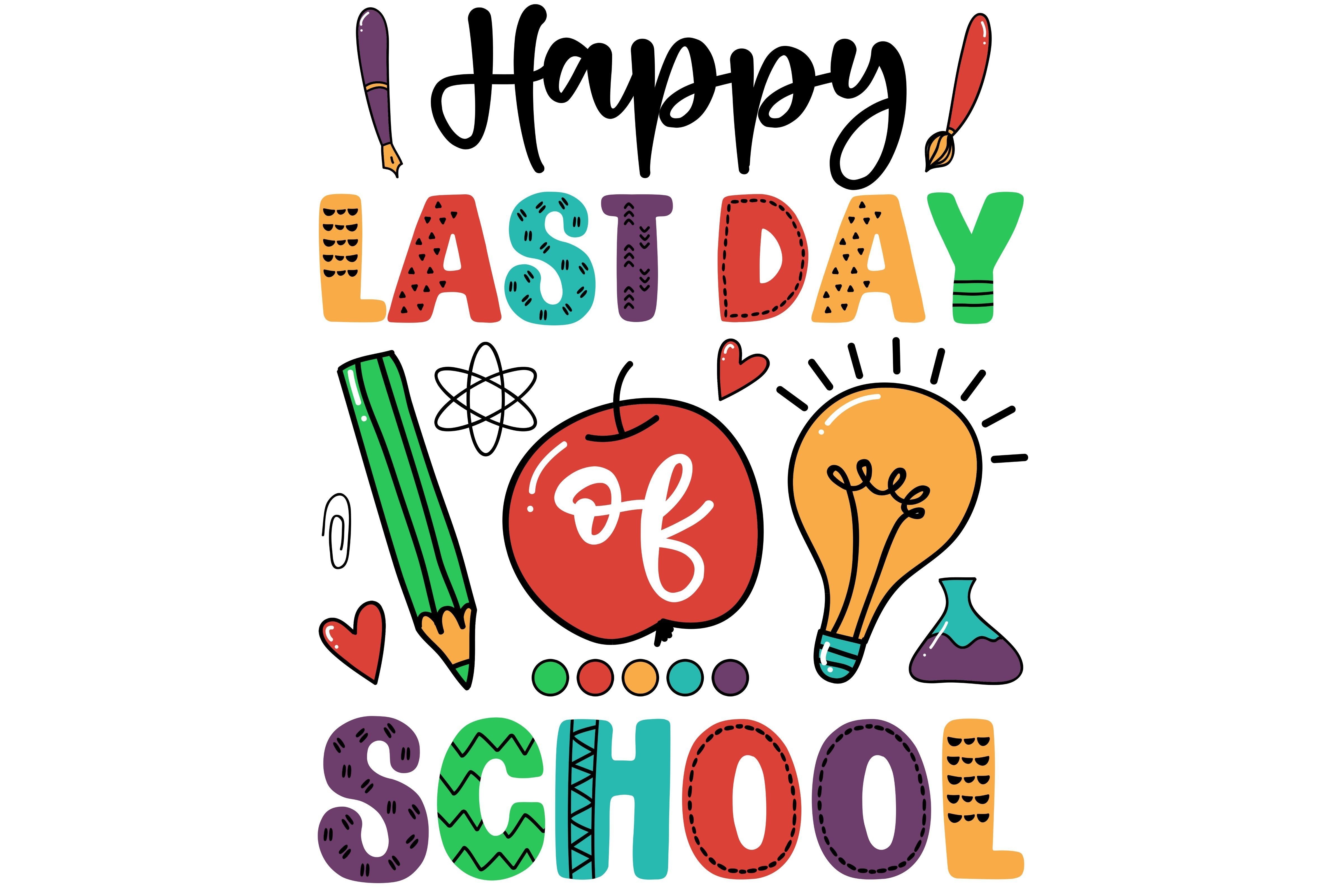 Last Day of School ~ Thursday, June 11 ~ 10:00am Dismissal