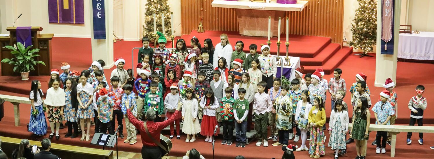 Christmas Performance image for Holy Name School
