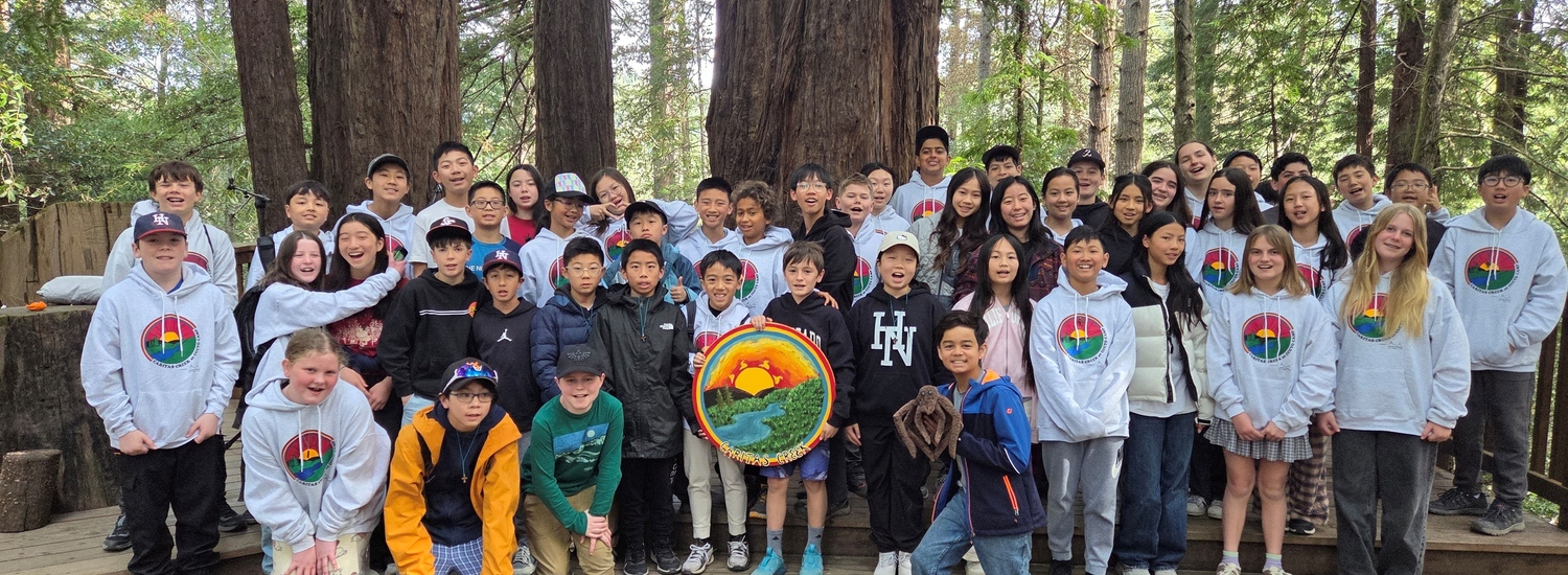 6th Graders at Caritas Creek image for Holy Name School