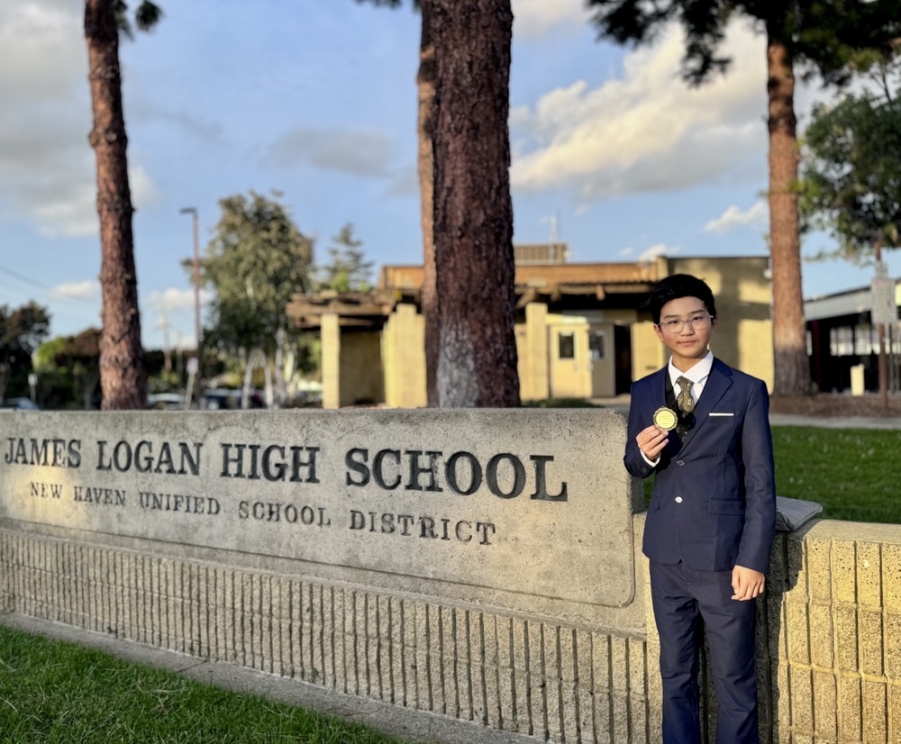 PCS 7th Grader Jayden Xing is a Speech & Debate Champion!