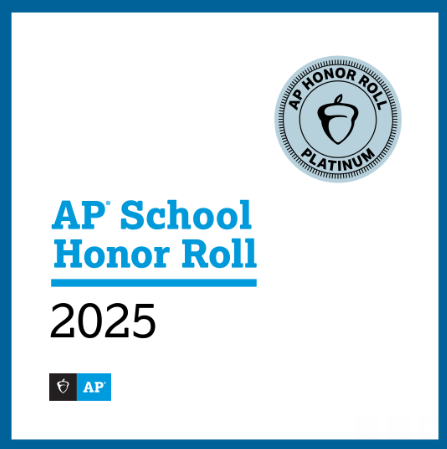 PCS Earns AP Honor Roll Platinum Award