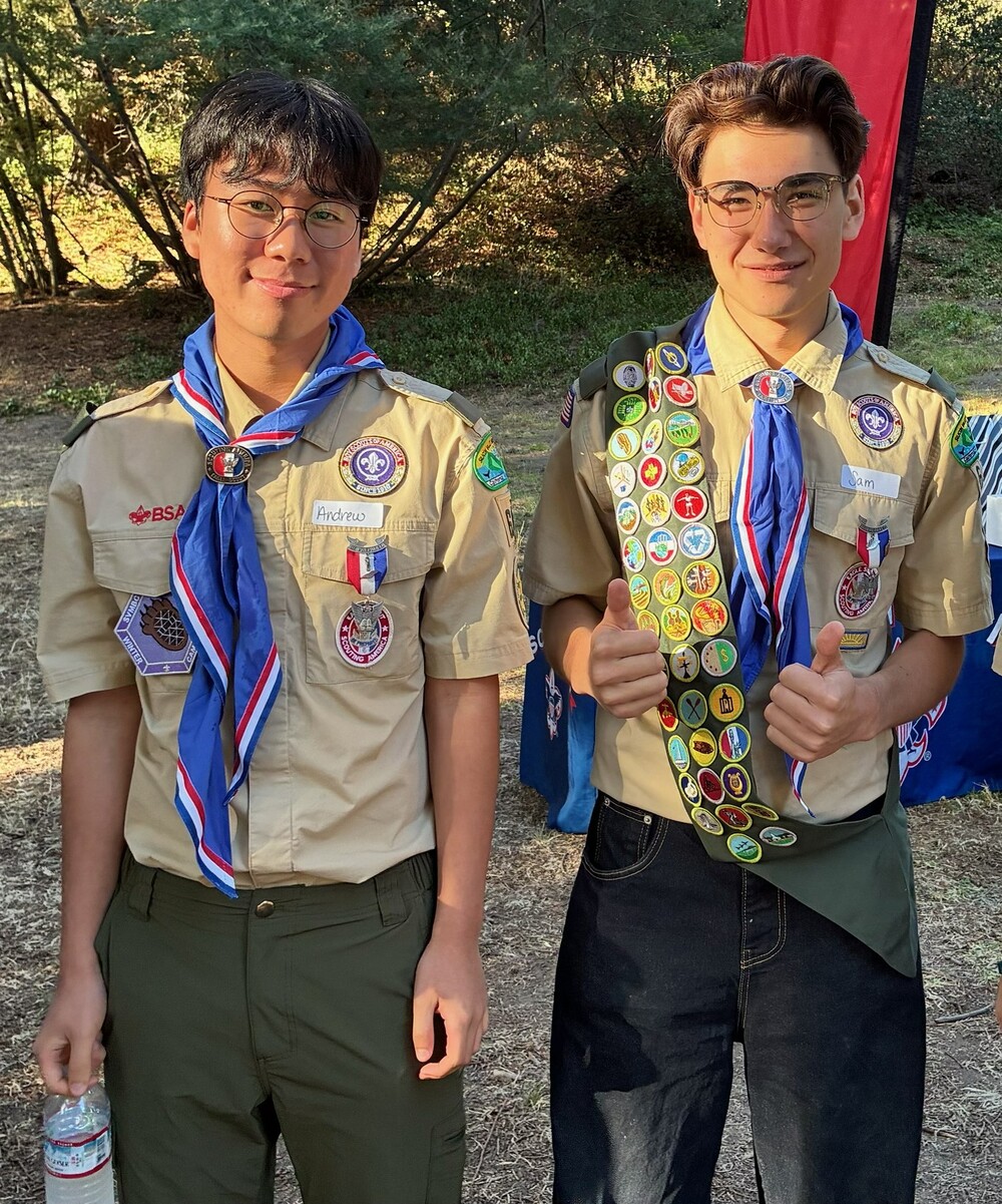 PCS Alumni Honored at Eagle Scout Ceremony