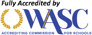 Accredited by Western Association of Schools and Colleges 