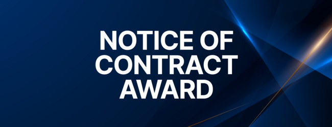Notice of Contract Award
