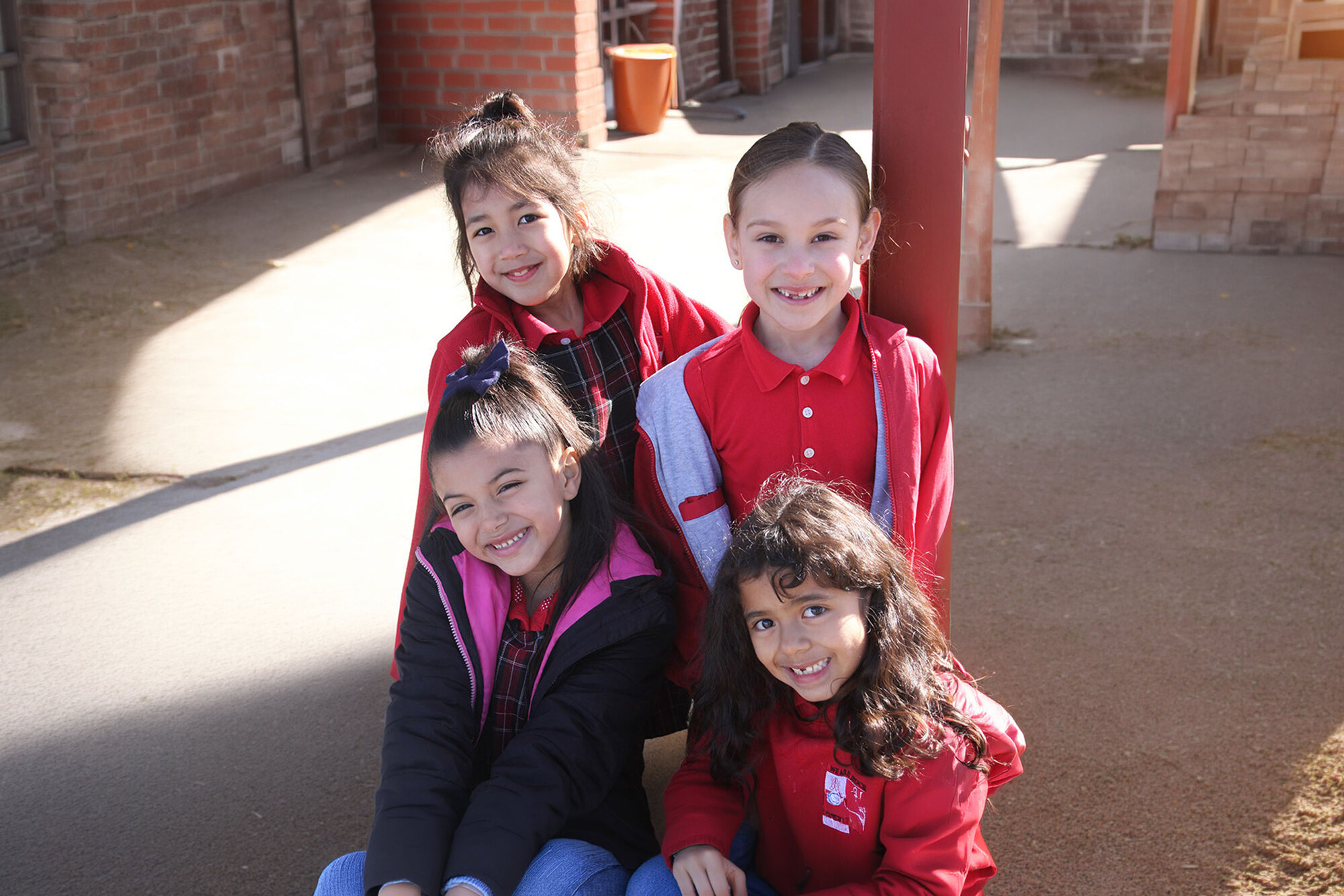 St. Charles Borromeo Elementary School students